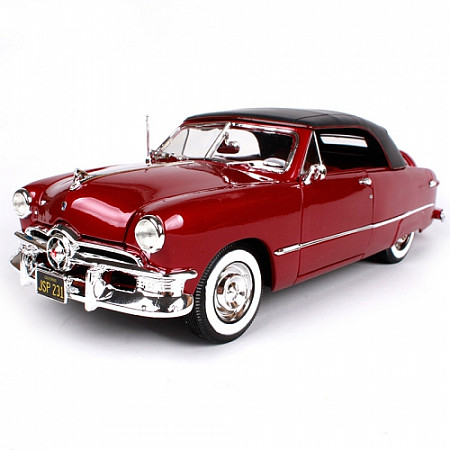Масштабная модель автомобиля Maisto 1:18 Форд (1950) (31681) red