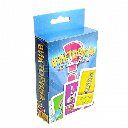 На картинке изображен Детская настольная игра Dream Makers Викторина 1404 Детская настольная игра Dream Makers Викторина 1404