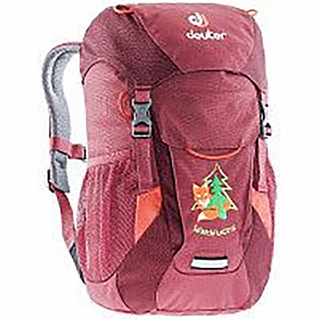На картинке изображен Рюкзак Deuter Waldfuchs 10 3610015-5527 cardinal/maron Рюкзак Deuter Waldfuchs 10 3610015-5527 cardinal/maron