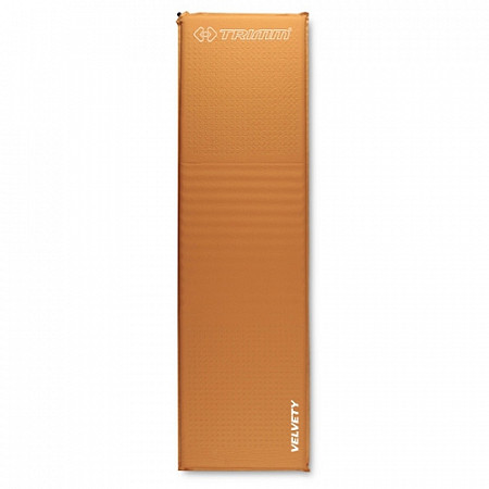 На картинке изображен Самонадувающийся коврик Trimm Velvety orange Самонадувающийся коврик Trimm Velvety orange