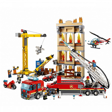 Конструктор LEGO City Центральная пожарная станция 60216
