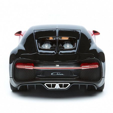 Машинка Bburago 1:18 Bugatti Chiron (18-11040) red/black