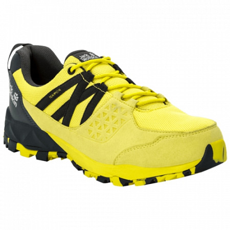 Полуботинки мужские Jack Wolfskin Cascade Hike Texapore Low M lime / phantom