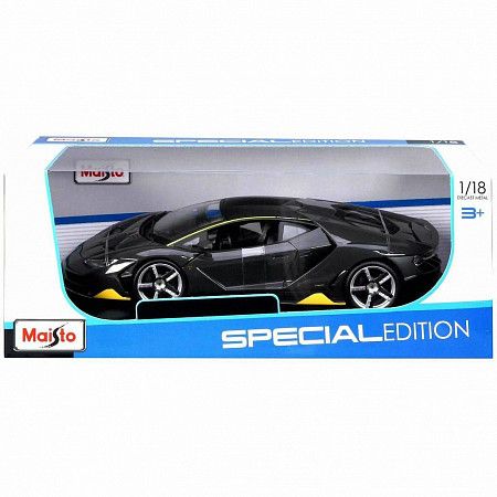 Масштабная модель автомобиля Maisto 1:18 Ламборгини Сентенарио  (31386) black