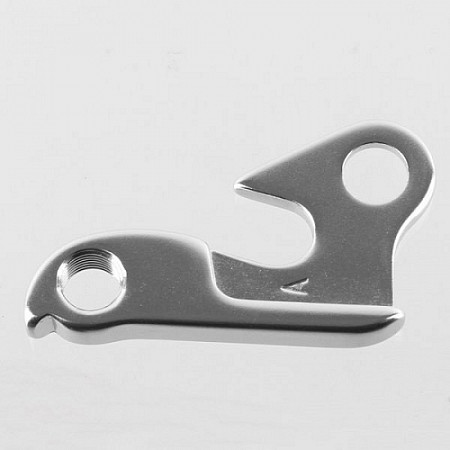 Держатель заднего переключателя "петух" A-Forge A-HG018 silver 6-170018