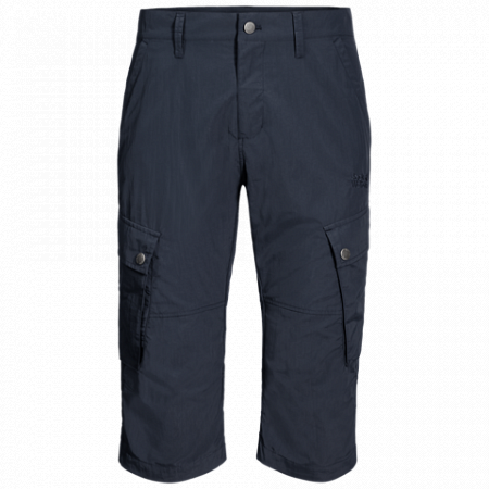 На картинке изображен Бриджи мужские Jack Wolfskin Desert Valley 3/4 Pants M night blue Бриджи мужские Jack Wolfskin Desert Valley 3/4 Pants M night blue