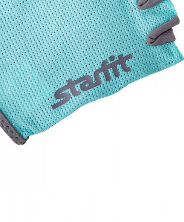 Перчатки для фитнеса Starfit SU-127 mint/grey