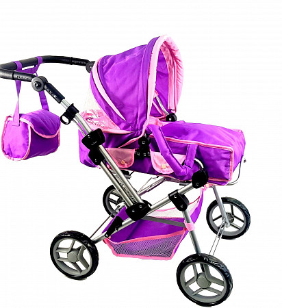 На картинке изображен Коляска для кукол Melogo 9368-1 1 шт. (в ассортименте) Коляска для кукол Melogo 9368-1 1 шт. (в ассортименте)