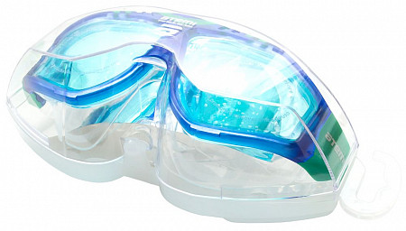 Очки-полумаска для плавания Atemi Z501 blue/green
