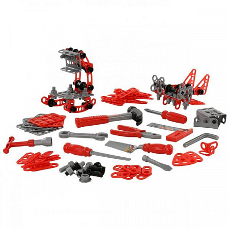 На картинке изображен Набор инструментов Полесье Пин код 70593 Набор инструментов Полесье Пин код 70593