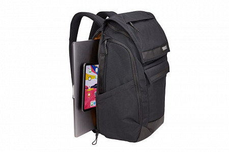 На картинке изображен Рюкзак для ноутбука Thule Paramount Backpack PARABP2216BLK black (3204216) Рюкзак для ноутбука Thule Paramount Backpack PARABP2216BLK black (3204216)
