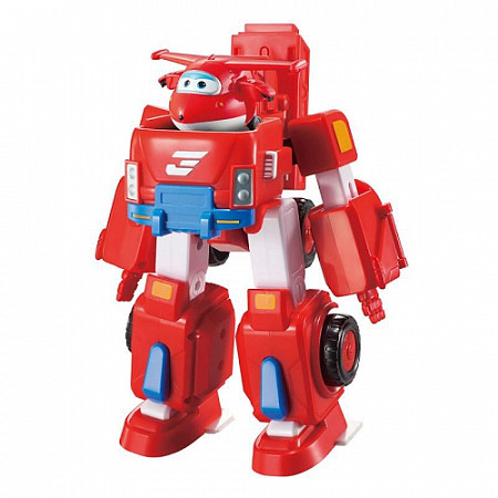На картинке изображен Игрушка Super Wings Авто-трансформер Джетта EU720311 Игрушка Super Wings Авто-трансформер Джетта EU720311