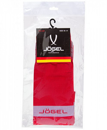 Гетры футбольные Jogel JA-003 Red/Grey