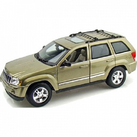 Масштабная модель автомобиля Maisto 1:24 Джип Гранд Чероки 2005 (31119) khaki