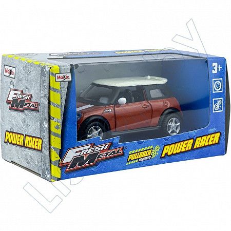 Машинка инерционная Maisto 1:40 Mini Cooper S (21001)