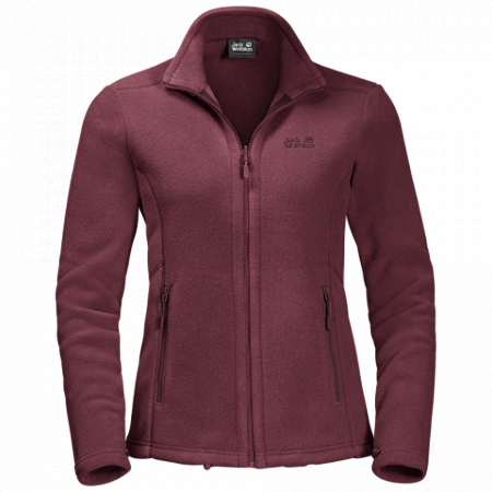 Джемпер женский Jack Wolfskin W Moonrise Jkt fall red