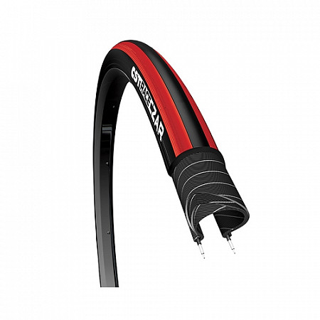 Велопокрышка CST Czar Pro C-1406 700x25C black/red
