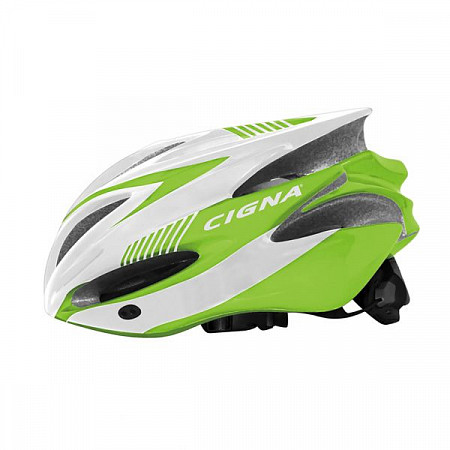 Велошлем Cigna WT-029 grey/green/white