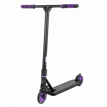 На картинке изображен Самокат трюковой Tech Team Hobo 2020 Black/Green Самокат трюковой Tech Team Hobo 2020 Black/Green