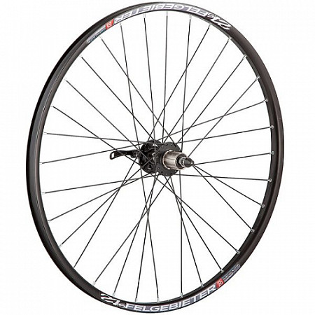 На картинке изображен Велоколесо заднее 27,5" KT-SN3R Х82361 Велоколесо заднее 27,5" KT-SN3R Х82361