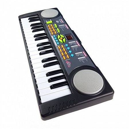 Игрушка музыкальная Qunxing Toys "Синтезатор с микрофоном + радио" 37 клавиш HL-3718FM
