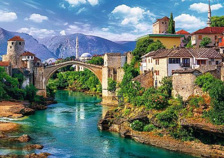 Пазл Trefl Старый мост в Мостаре Босния и Герцеговина 500 шт 37333
