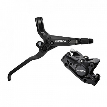 Тормоз дисковый гидравлический задний Shimano bl-t445(прав)/br-m446(задн) black ZSM91100