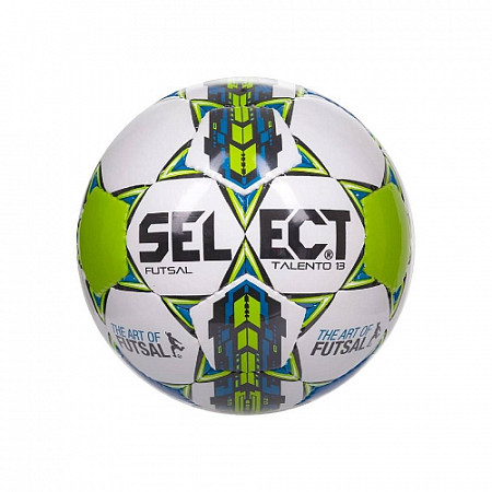 Мяч футзальный Select Talento U-13 №3 852617 white/green/orange