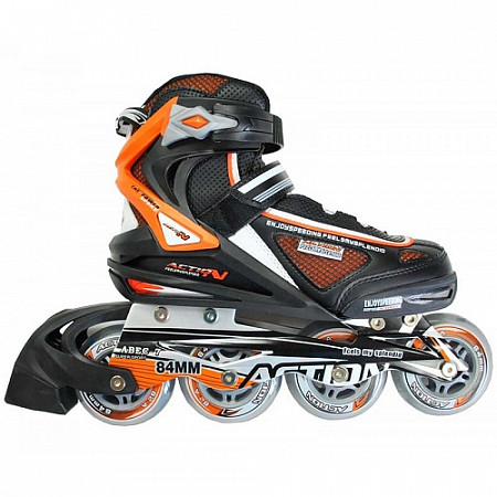 Роликовые коньки Zez Sport PW-149F orange