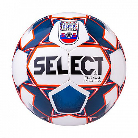 Мяч футзальный Select Replica АМФ №4 White/Blue/Red