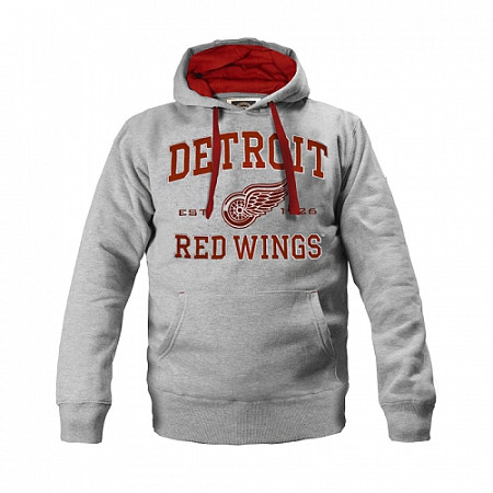 Толстовка подростковая Atributika&Club NHL Detroit Red Wings 35260 grey