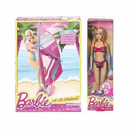 Кукла Barbie и виндсерф BDF37/BCN23