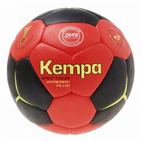 Мяч гандбольный Kempa Spectrum Synergy Plus black/red 3р