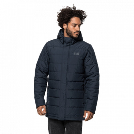 Пальто мужское Jack Wolfskin Svalbard Coat Men night blue