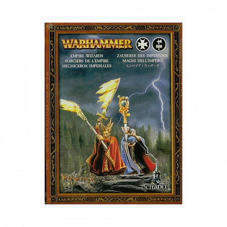 На картинке изображен Фигурки Games Workshop Warhammer: Empire Battle Wizards 86-17 Фигурки Games Workshop Warhammer: Empire Battle Wizards 86-17