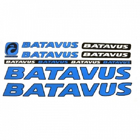 Комплект наклеек Batavus blue