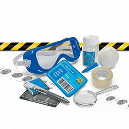 На картинке изображен Набор детский для снятия отпечатков пальцев Юный детектив Bradex DE 0108 Набор детский для снятия отпечатков пальцев Юный детектив Bradex DE 0108