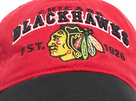 Бейсболка Atributika&Club NHL Chicago Blackhawks 31063 black/red