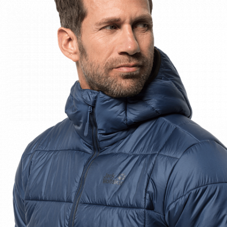 На картинке изображен Куртка мужская Jack Wolfskin Argon Thermic Jacket M dark indigo Куртка мужская Jack Wolfskin Argon Thermic Jacket M dark indigo