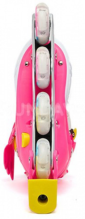 Роликовые коньки Sundays set pink PW-153B-5D