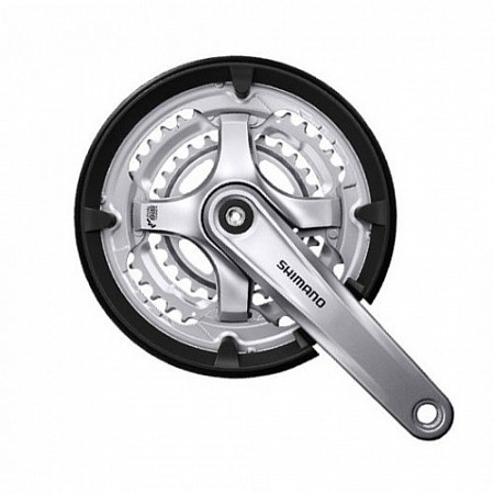 Шатуны Shimano 48х38х28T 170 мм SQR FC-TY701 silver