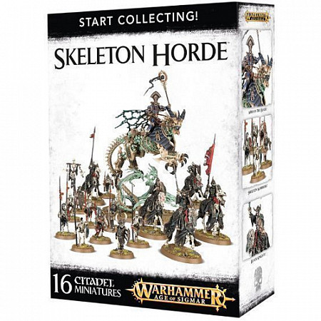 На картинке изображен Фигурки Games Workshop Warhammer: Start Collecting! Skeleton Horde 70-94 Фигурки Games Workshop Warhammer: Start Collecting! Skeleton Horde 70-94