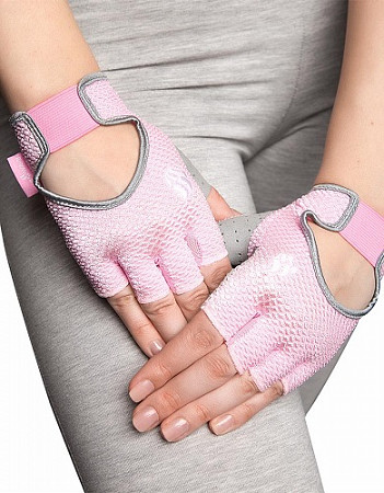 Перчатки для фитнеса женские Mad Wave pink