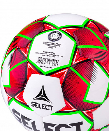 Мяч футзальный Select Futsal Samba №4 IMS 852618 white/red/green
