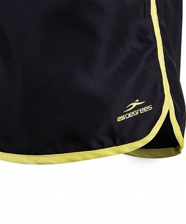 Шорты для плавания 25Degrees Station Black/Lime 25D21-008-A полиэстер