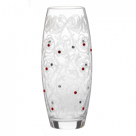 Ваза для цветов Glasstar Флора ГН Стразы В966