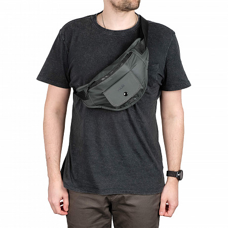 Сумка на пояс Polar 18252 dark grey