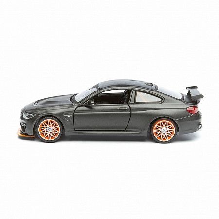 На картинке изображен Масштабная модель автомобиля Maisto 1:24 БМВ M4 GTS (31246) grey Масштабная модель автомобиля Maisto 1:24 БМВ M4 GTS (31246) grey