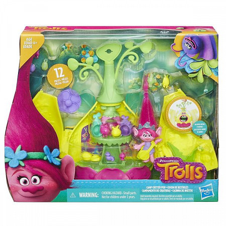 На картинке изображен Игровой набор Trolls Волшебный домик (E0335) Игровой набор Trolls Волшебный домик (E0335)