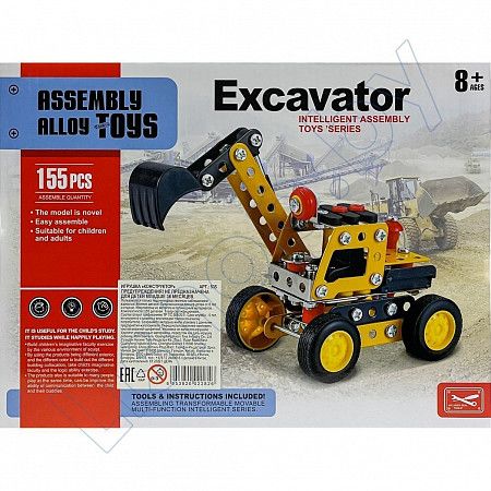 Конструктор UniToys Экскаватор (535)